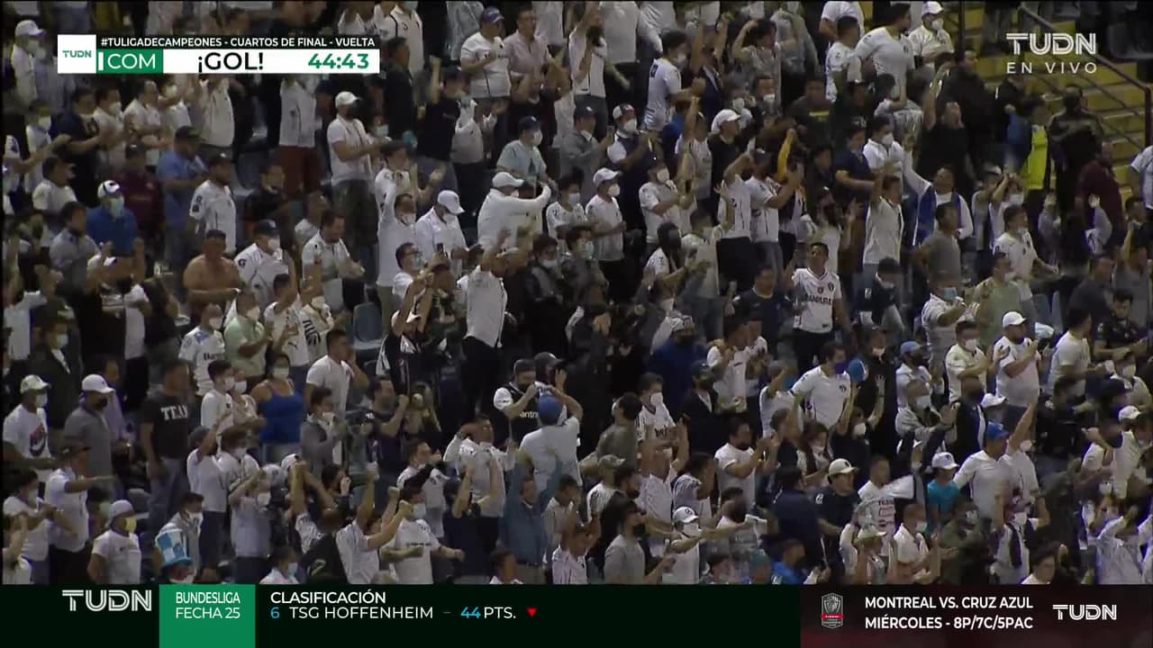 ¡GOL!  anota para Comunicaciones. Andres Lezcano Montero