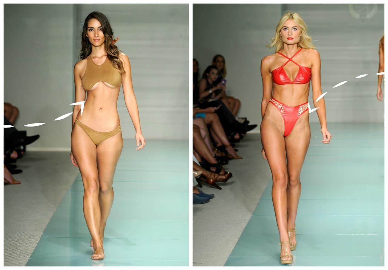 Los nuevos trajes de baño que enseñan partes del cuerpo que hace mucho tiempo no veíamos