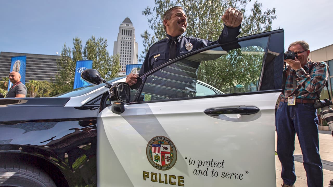 Charlie Beck, jefe del LAPD.