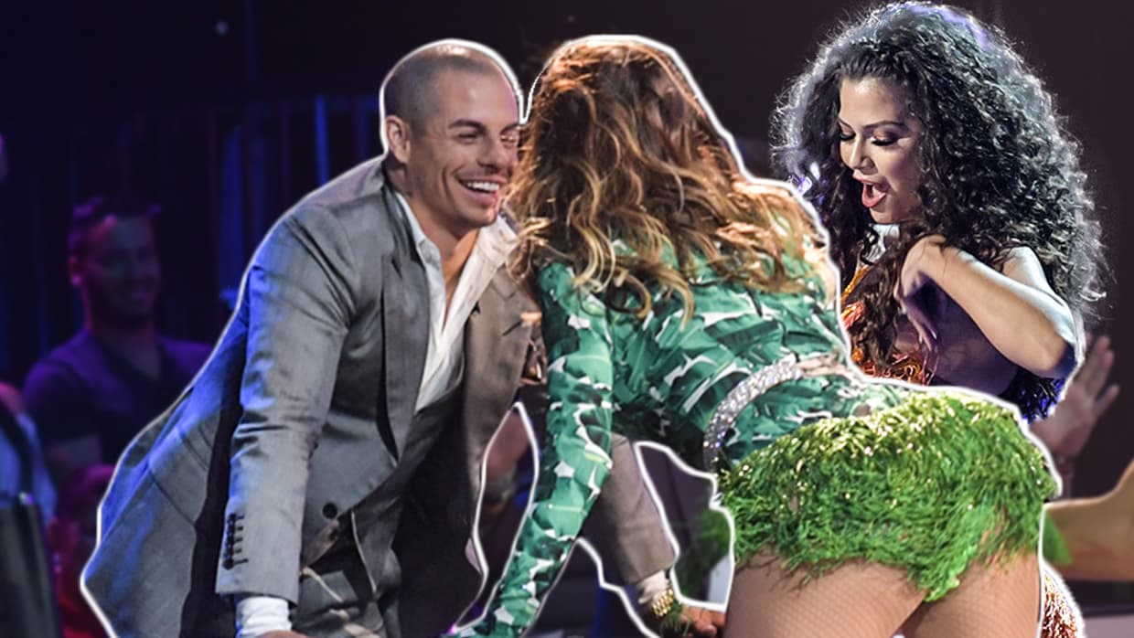 Objetivo Casper: las mujeres de la pista quisieron conquistar al ex de JLo