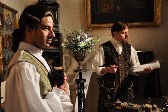 Fueron 24 locaciones diferentes donde 133 actores participaron al lado de aproximadamente 1,700 extras.