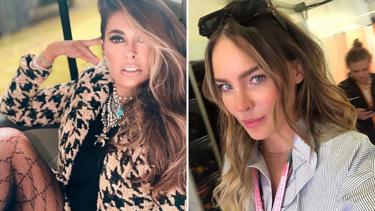 Belinda y Galilea estuvieron en una fiesta con inflables y se divirtieron como niñas: fotos
