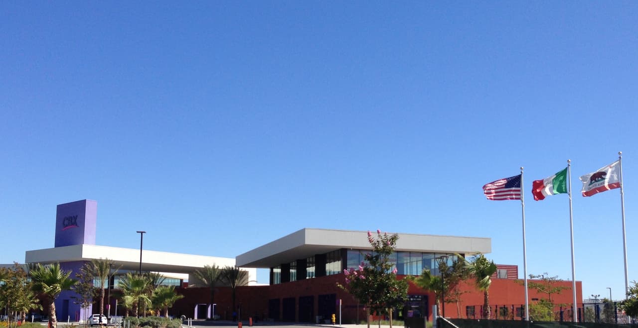 Instalaciones del Aeropuerto Binacional en Otay Mesa.