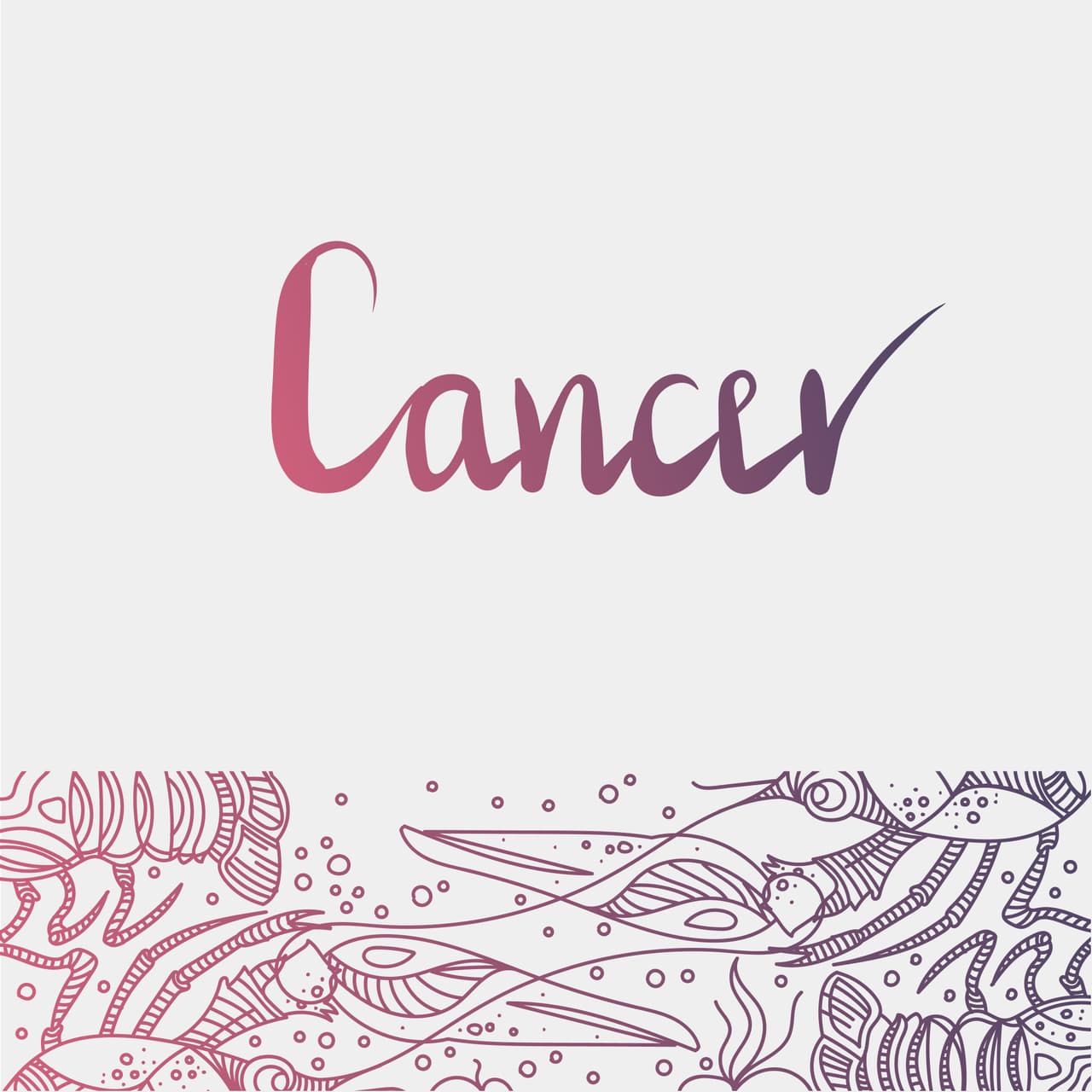 <b>CANCER</b>
<br>
<b>Karma positivo:</b> Tu actitud maternal, protectora, tu intuición y amor
<br>
<b>Karma negativo:</b> La susceptibilidad y el vivir en el pasado.