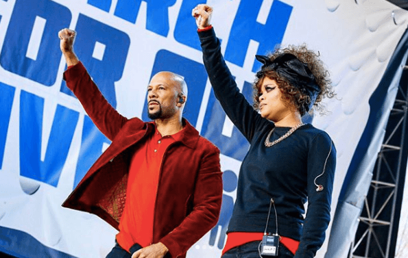 <b>Common</b>: el actor y rapero participó en el concierto ofrecido en Washington DC.
<br>
<br>