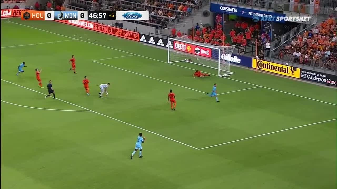 Argentino Franco Fragapane pone arriba a Minnesota el final del primer tiempo