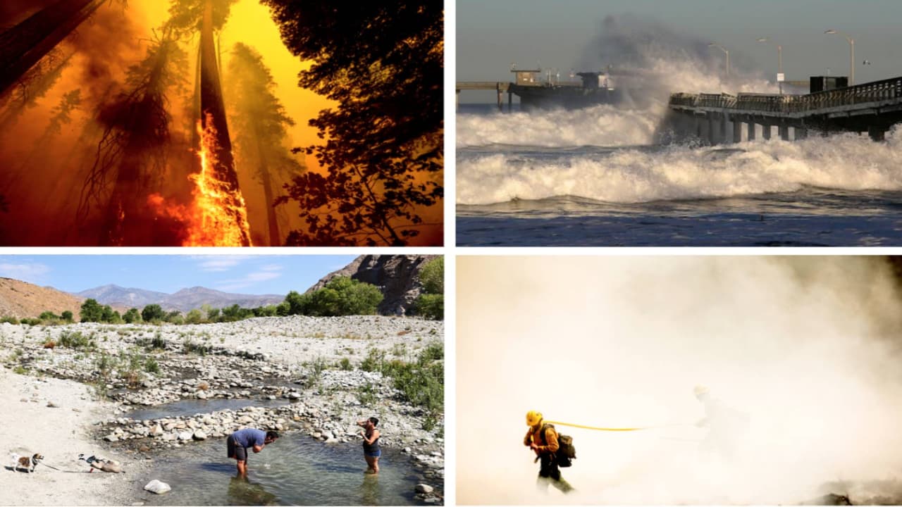 En los últimos años, lo único constante en las condiciones del tiempo en California son cambios drásticos y fuera de temporada. 
<a href="https://www.univision.com/local/los-angeles-kmex/cambio-climatico-como-esta-impactando-actualmente-al-planeta-y-que-se-pronostica-para-los-proximos-anos-video" target="_blank">El cambio climático</a> está detrás de las cada vez más intensas olas de calor, así como otras condiciones atípicas en el estado, según expertos.