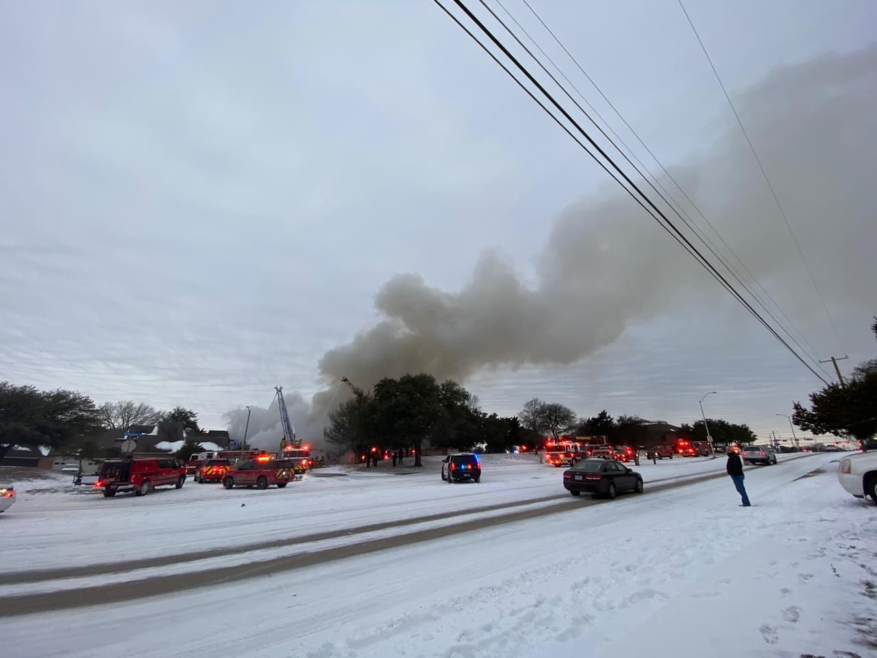 También se registraron varios incendios en las viviendas.
<br>
