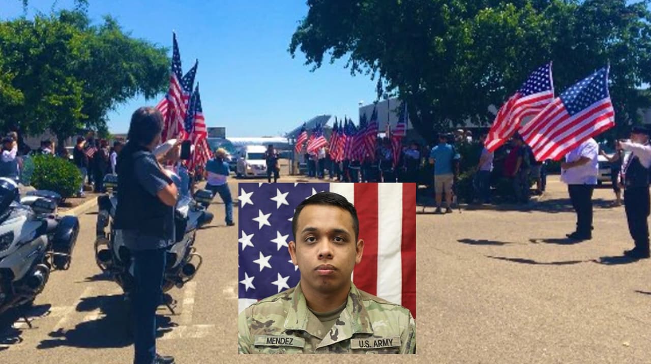 Restos de soldado hispano muerto en Irak llegan al Valle Central luego de dos meses debido al coronavirus