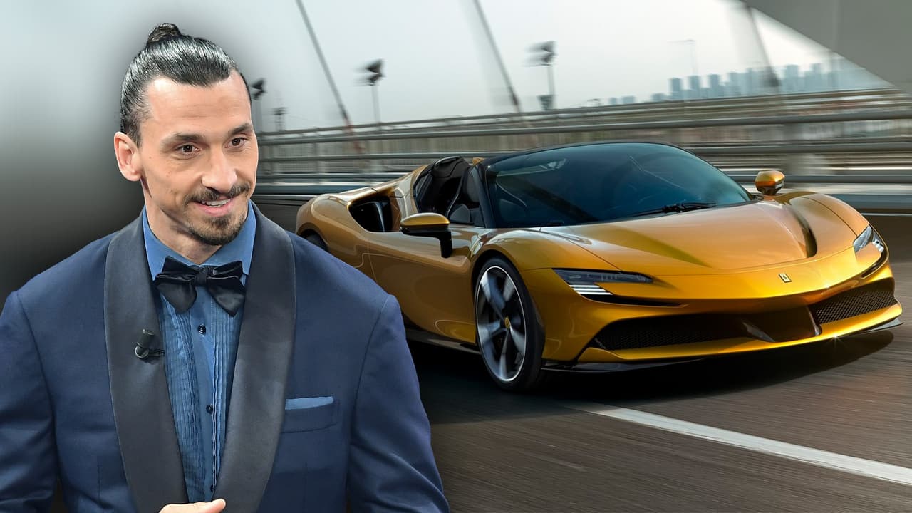 Zlatan Ibrahimovic se regala un Ferrari de 986 HP con motivo de su cumpleaños 40
