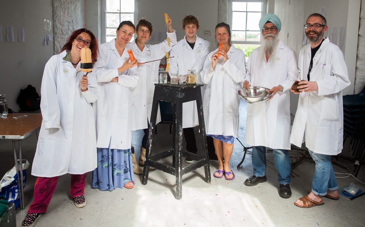 La orquesta se siente muy satisfecha con su trabajo y con la música que son capaces de crear. ¡Un aplauso para los vegetales!