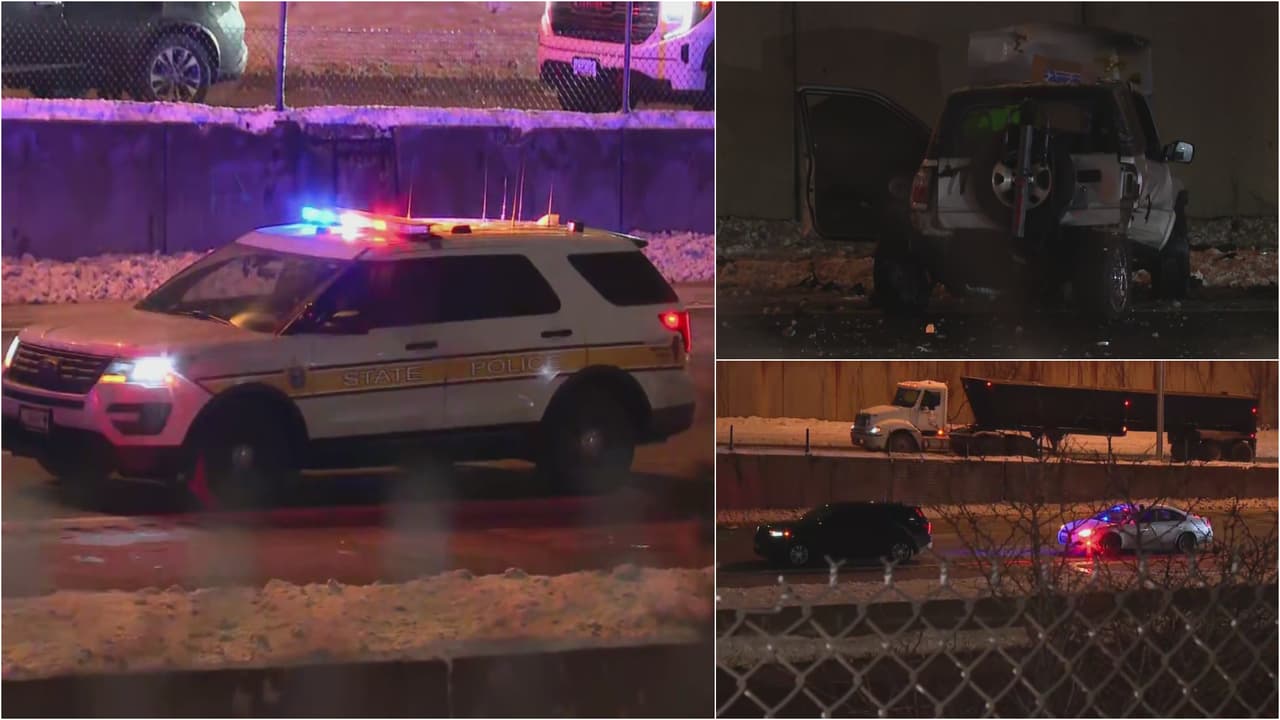 Accidente multiple en la I-57 NB, tres personas muertas y al menos cinco heridos