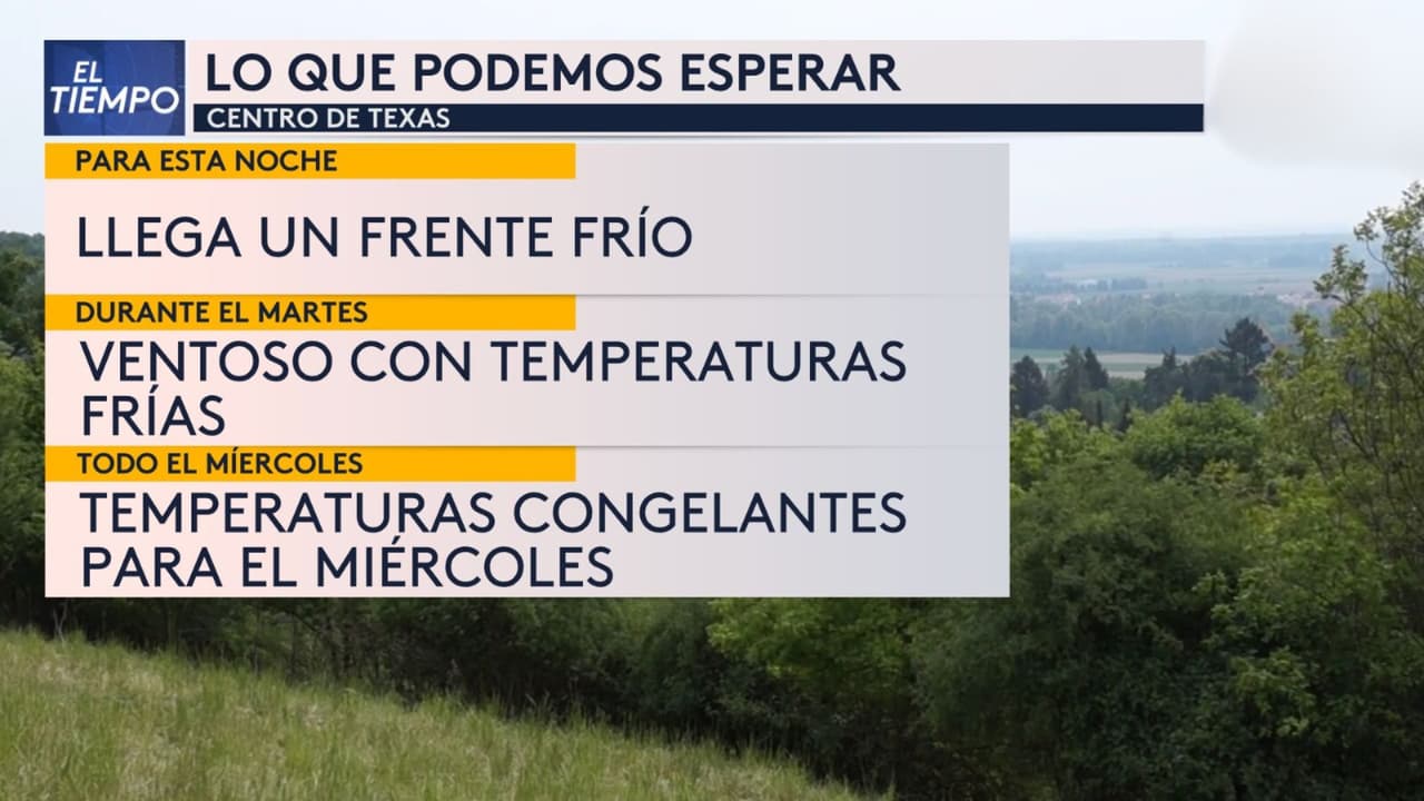 Arrancando la semana laboral, con temperaturas templadas y cielo despejado. Sin embargo, para la noche del lunes registraremos la llegada de un frente frío.