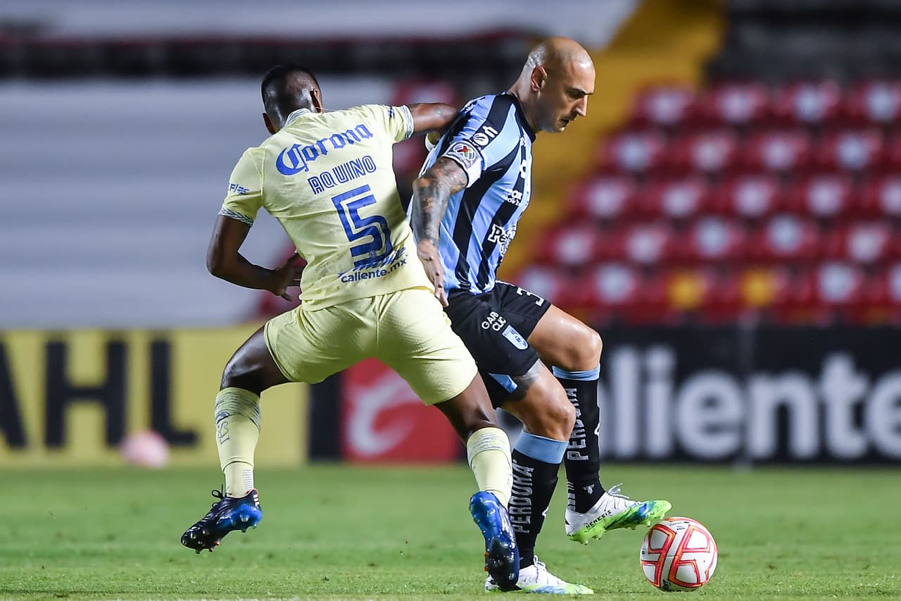Gracias al solitario gol de Emilio Lara, el América llegó a cinco triunfos consecutivos en el Apertura 2022 y ya es tercer lugar general, mientras que Gallos Blancos no termina por recuperarse en una campaña para el olvido.