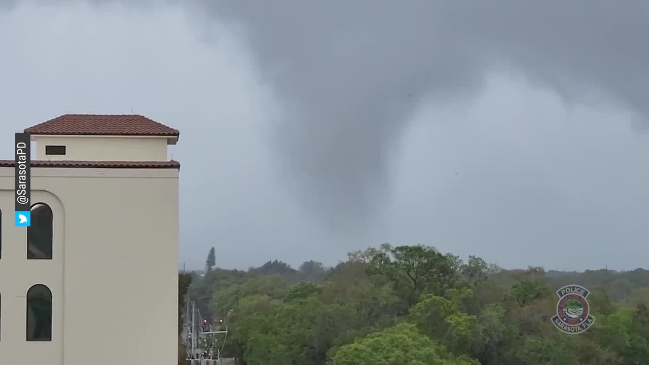 Tornado deja daños en Sarasota, confirman autoridades