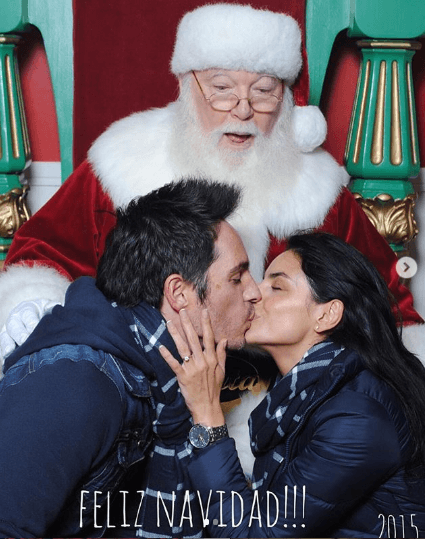 Con esta fotografía Aislinn recordó su última navidad antes de convertirse en mamá.