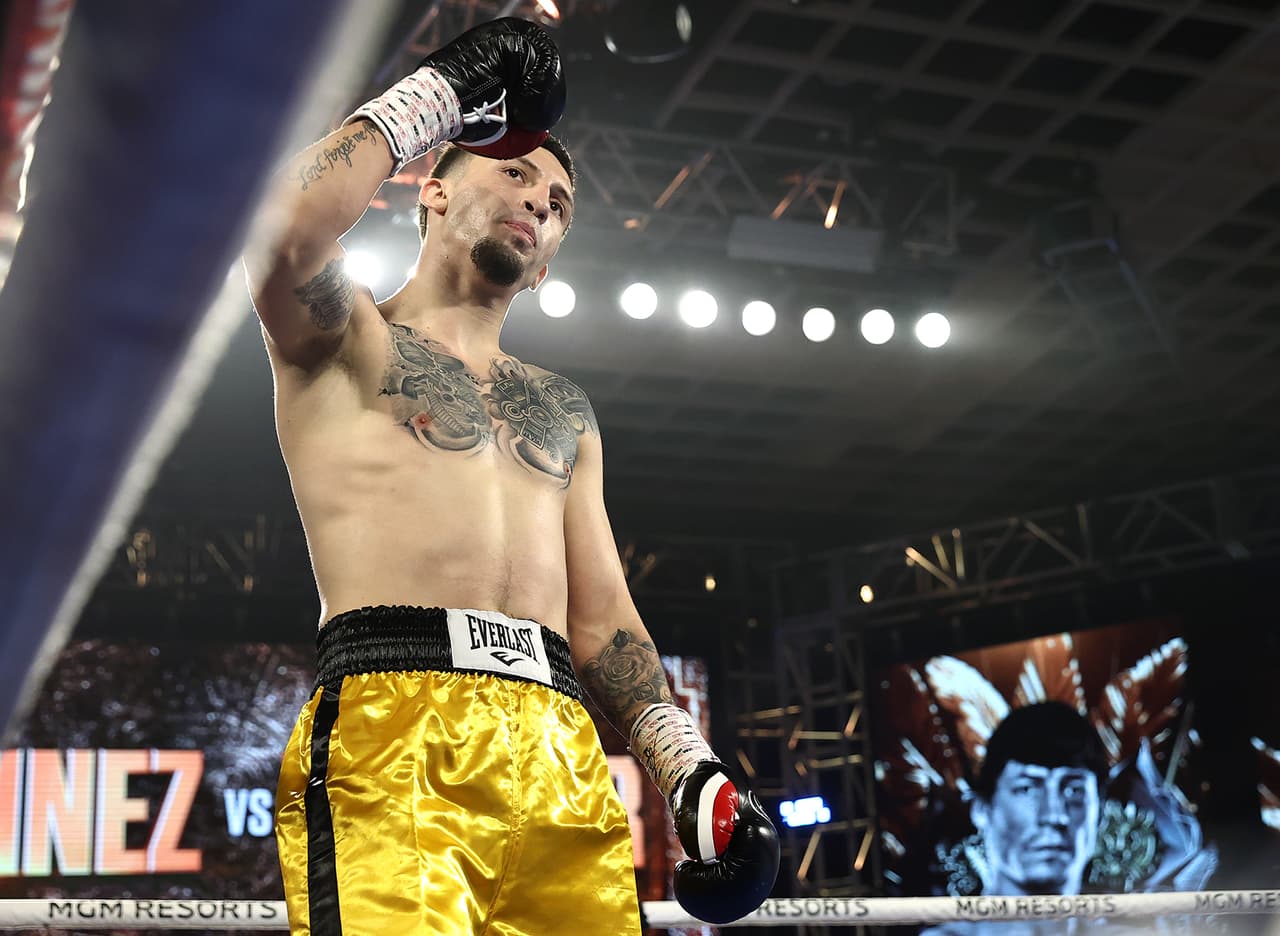 Javier Martínez derrotó en el primer round a Billy Wagner en combate de peso mediano.