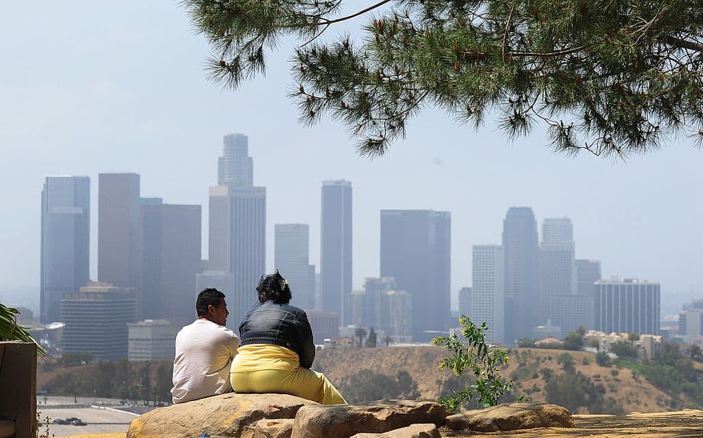 Sur Los Ángeles, un 76% más pobre que Bel Air