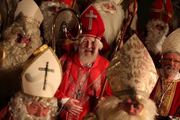 Santa dio un largo recorrido este año.