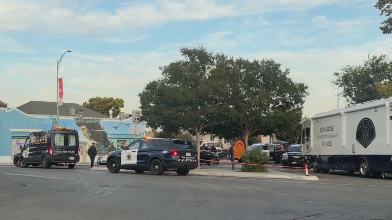 Tiroteo en San José deja a un oficial de policía y a otra persona heridos