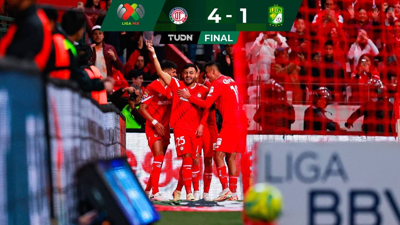 ¡Diablura! Con gol de Alexis Vega, Toluca le pasa por encima al León