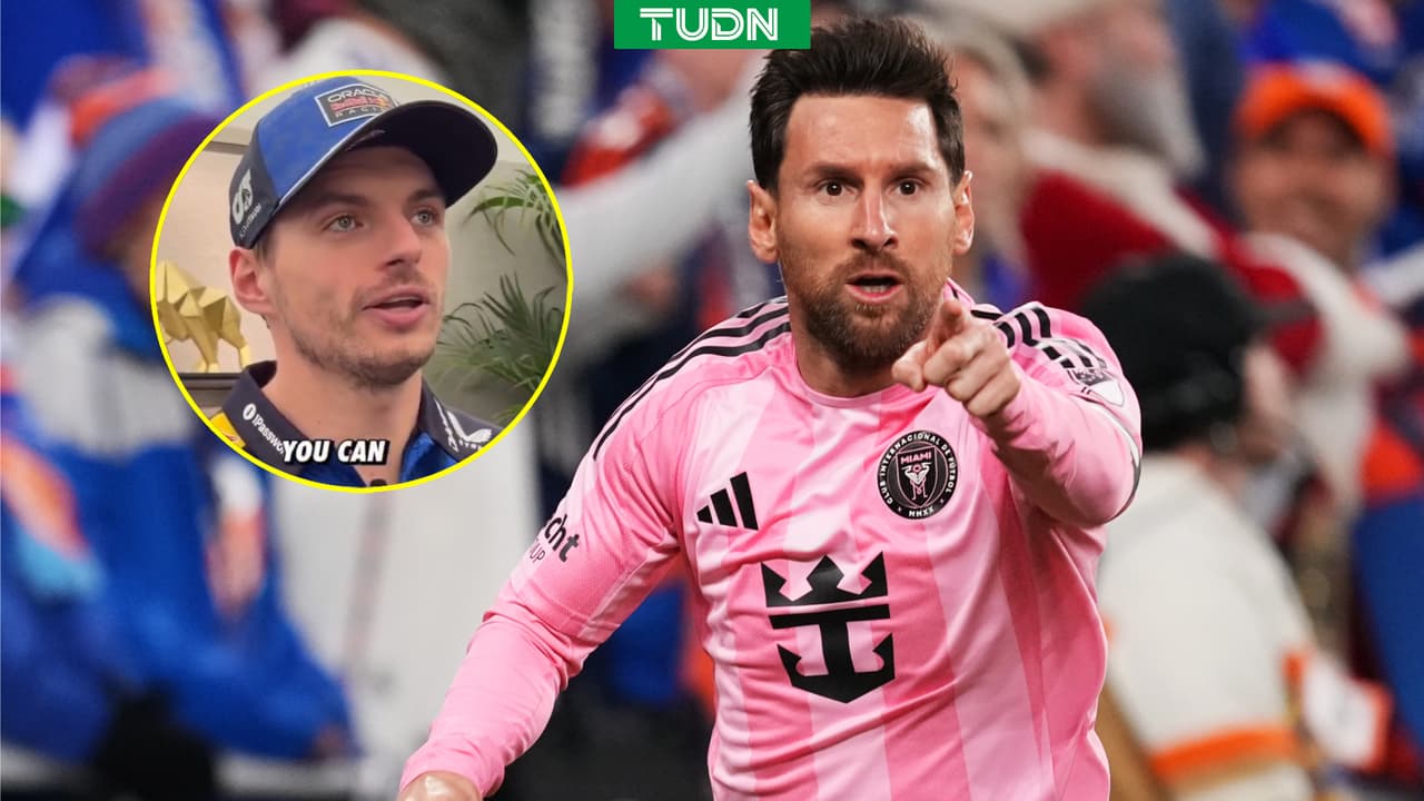 El tremendo elogio de Verstappen a Messi: “No puedes detenerlo”