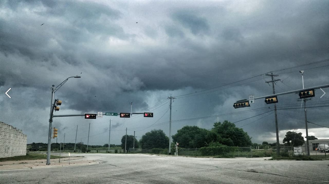 La audiencia compartió fotos del centro de Texas tras el paso de Bill.
