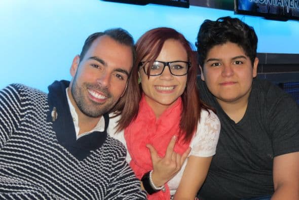 En el foro con Arias y Ana Cristina.