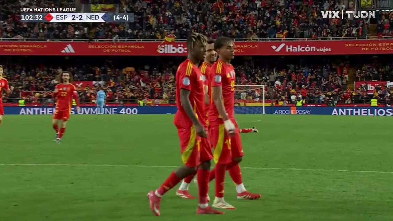 ¡Golazo enfermo de Lamine! El niño maravilla que está dando la ventaja a España
