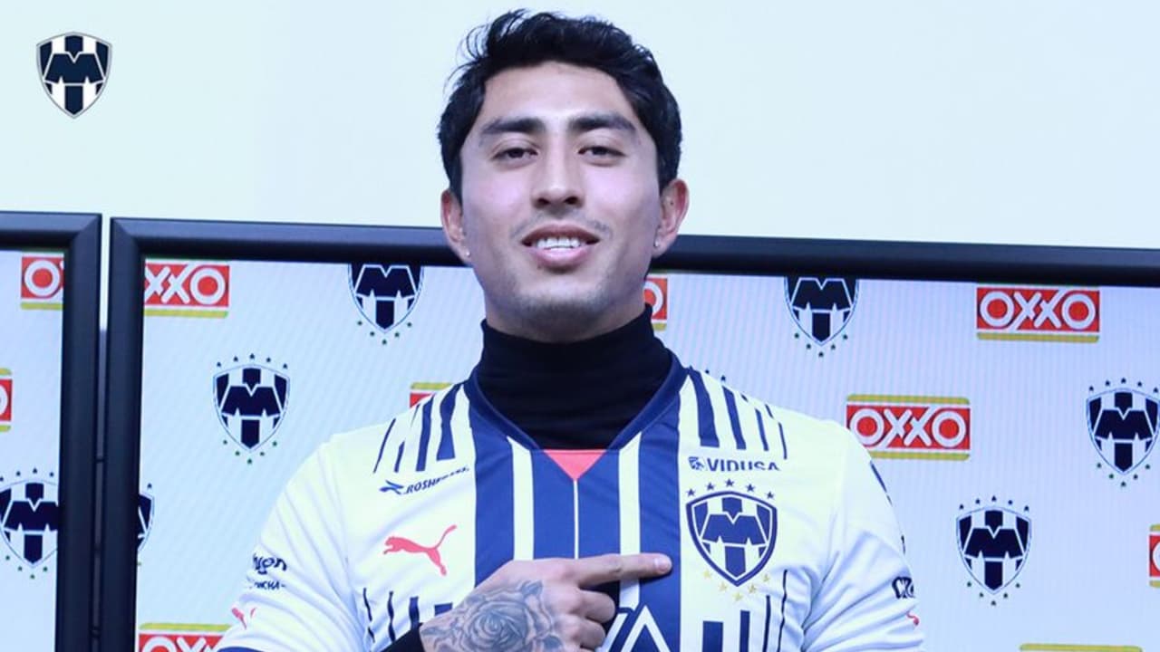 Omar Govea en su presentación con Monterrey: "Quiero comerme la Liga MX"