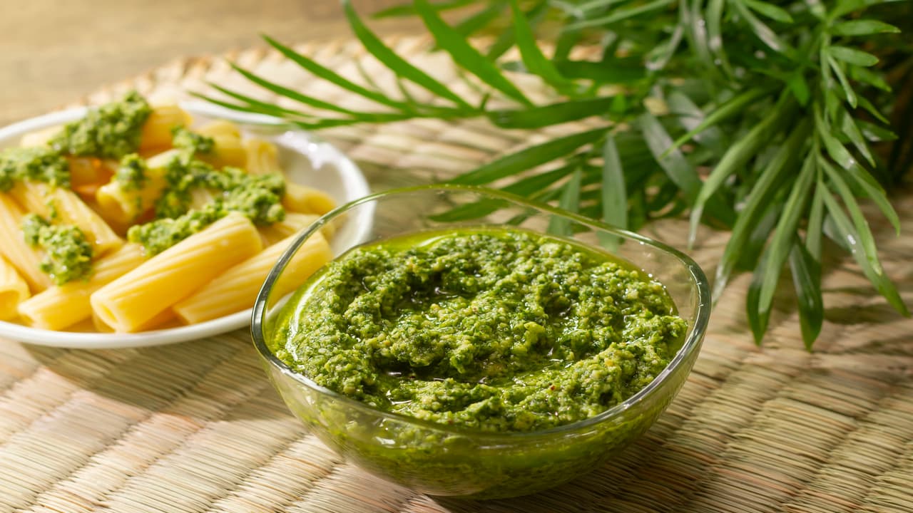 Pesto de cilantro