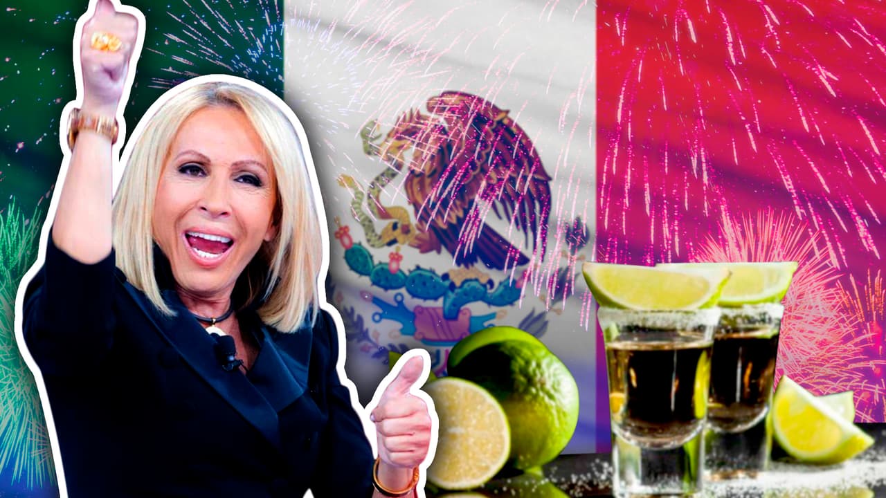 Laura Bozzo se 'rompió la cabeza' celebrando la independencia de México (y así esconde la cicatriz)