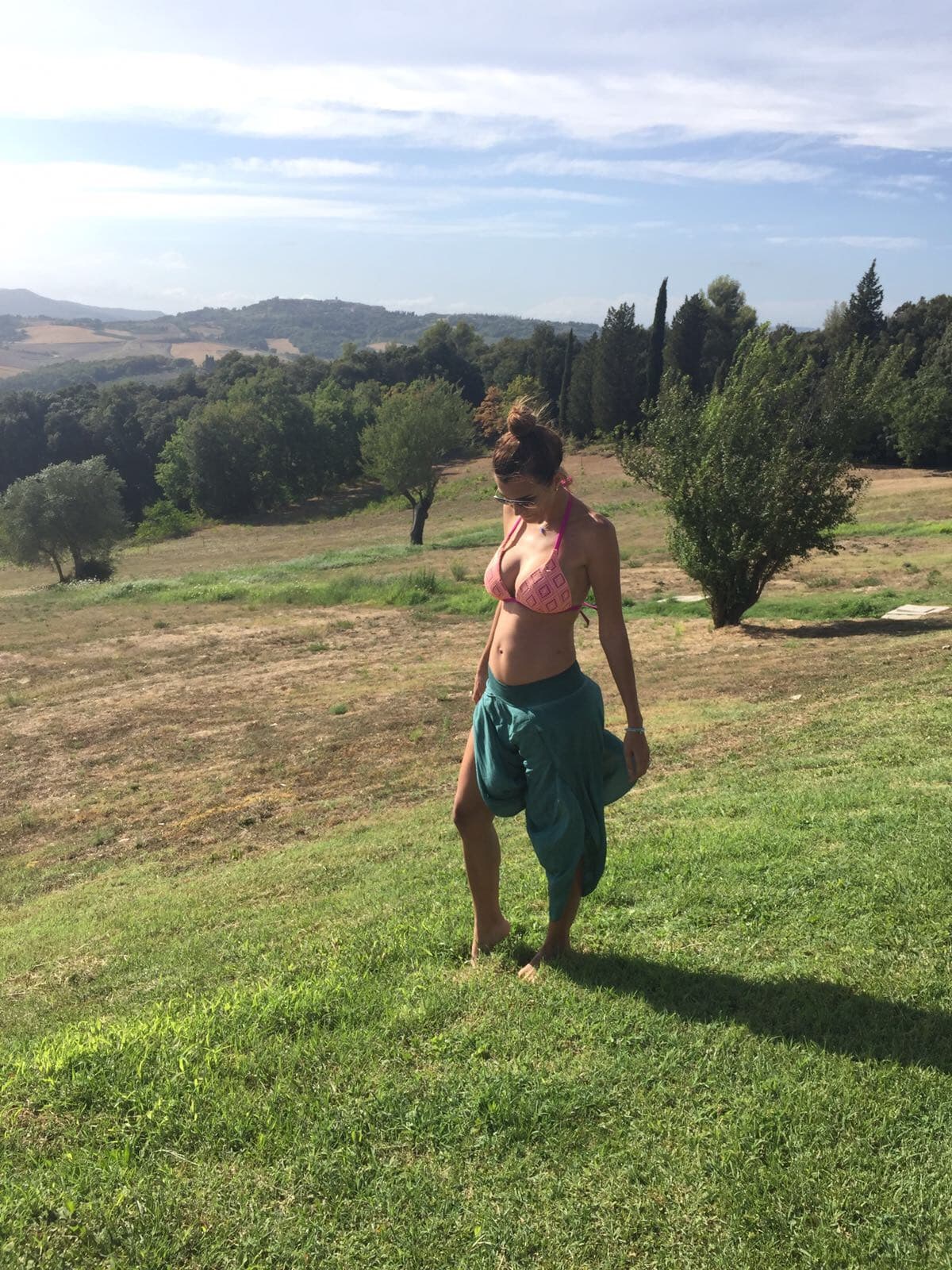 Ahora le dará un hermanito a su hija Michelle , que ya tiene 2 años.