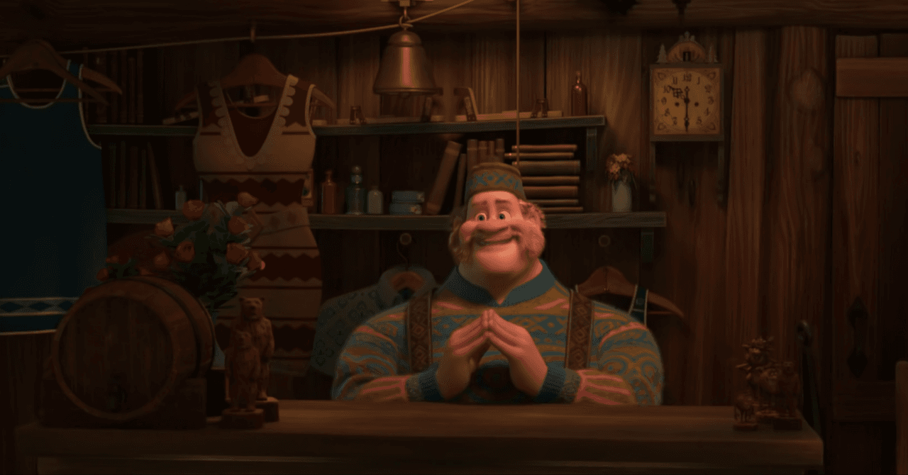 Oaken, personaje de la película 'Frozen'