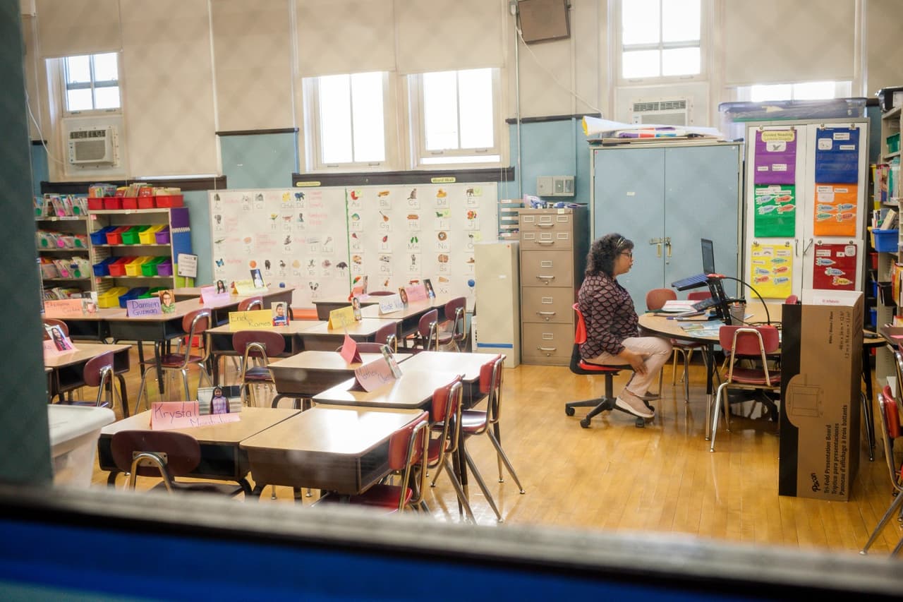 Contreras terminó el trimestre de otoño sabiendo cuán atrasados están sus estudiantes, pero también sintiéndose esperanzada de lo qué podrían lograr este año escolar.