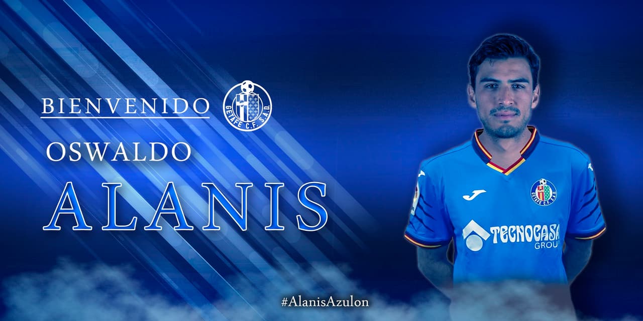 Oswaldo Alanís es presentado con el Getafe con ‘Chicharito’ de por medio
