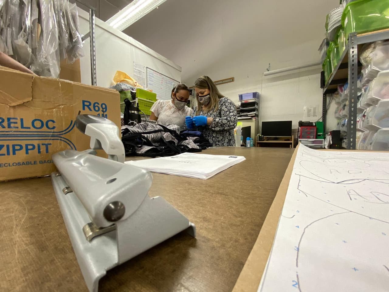 La fundadora dice que ante los momentos dificiles hay que mantenerse con un pensamiento positivo y no dejarse caer.