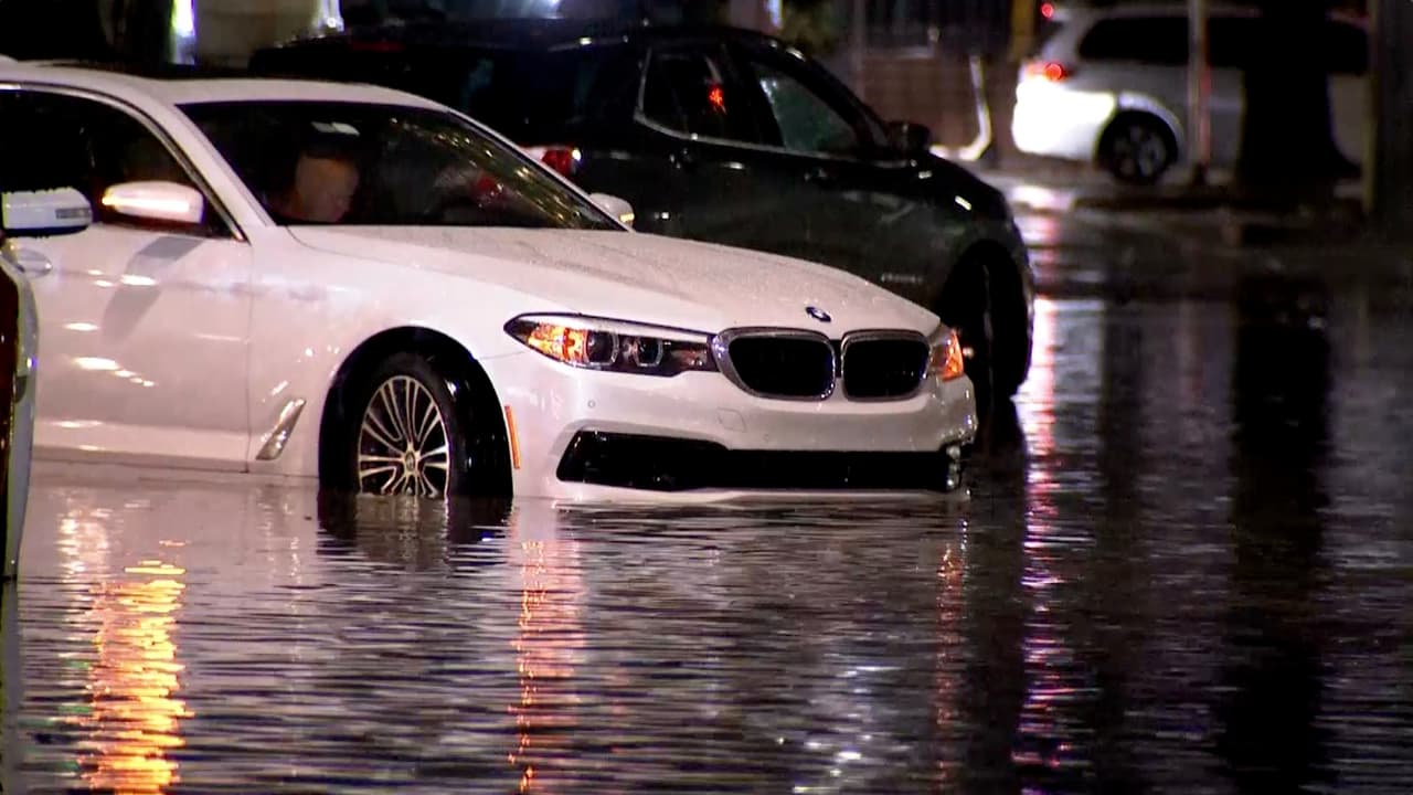 El nivel del agua en algunos sectores fue bastante alto, cuando todavía estamos lejos de las estaciones de lluvia y la temporada de huracanes.