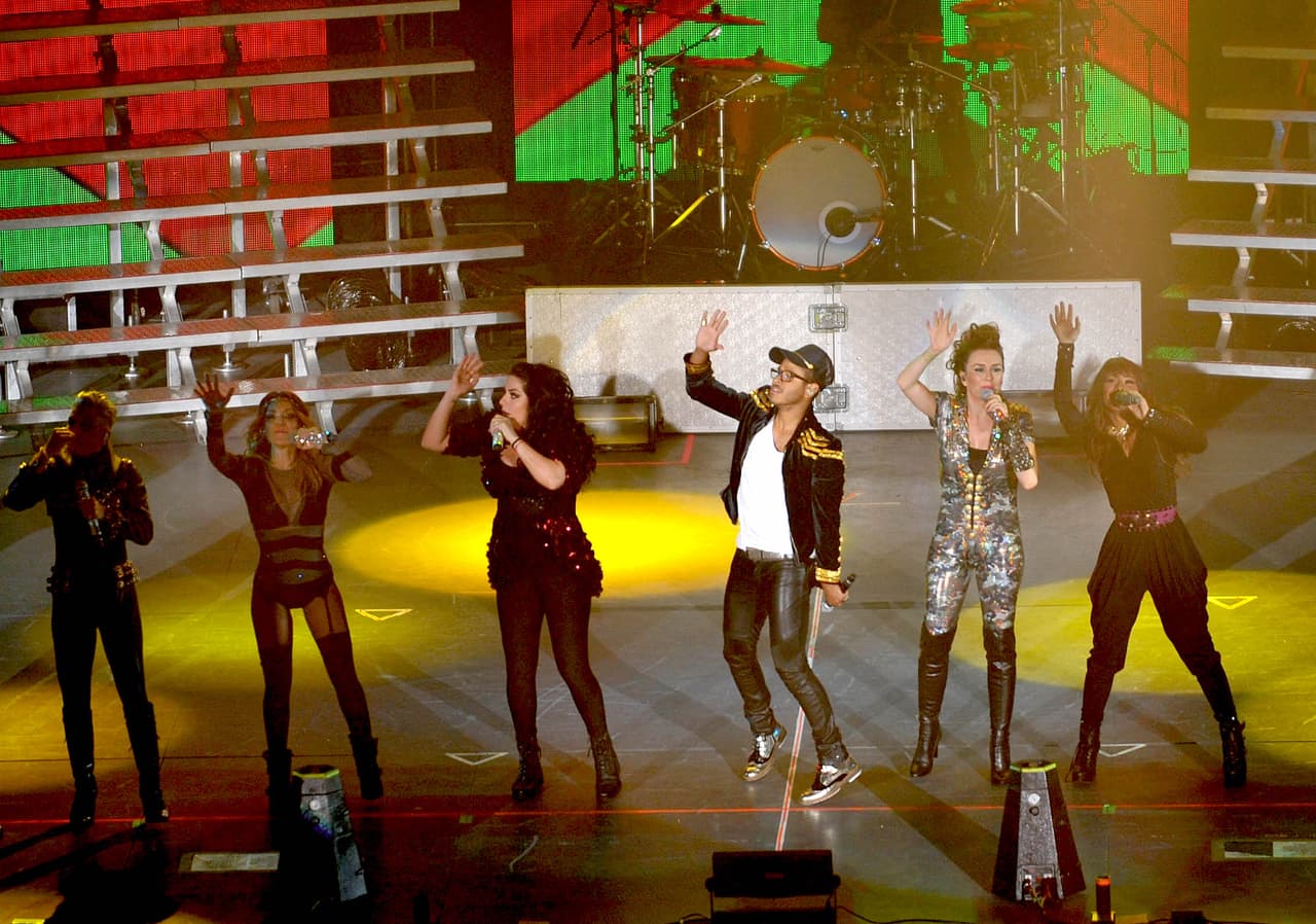 Kalimba en el escenario.