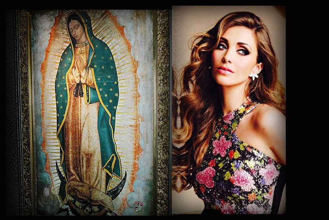 Entérate qué celebridades adoran mostrar su fervor guadalupano estas fechas.