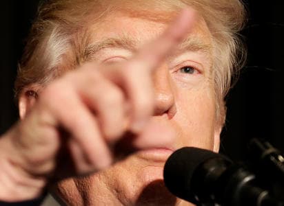 President Donald Trump's 100 day honeymoon is over