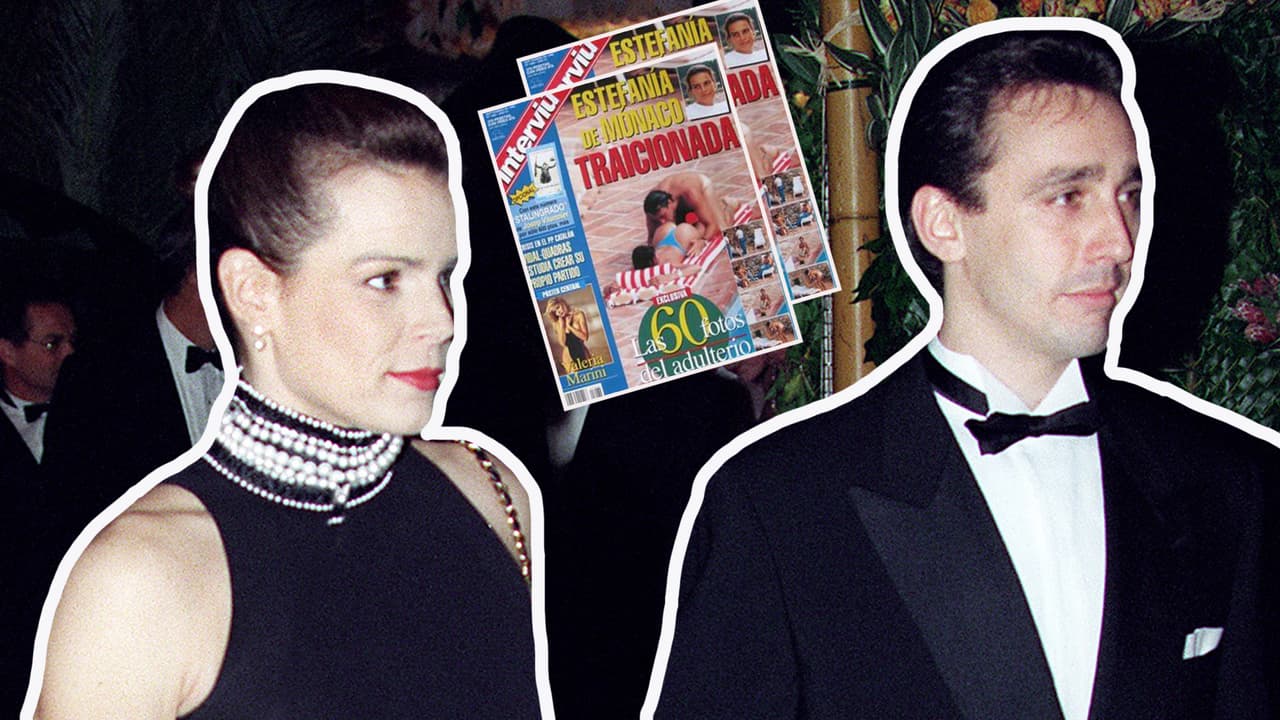 Traición a una princesa ☹️: cuando Estefanía de Mónaco se enamoró de su guardaespaldas #bigfail