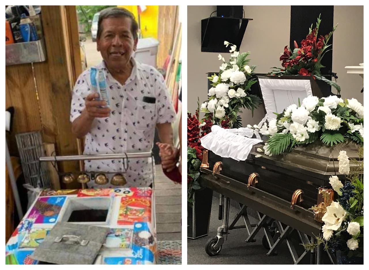 Familiares y amigos de reconocido paletero asesinado en Austin le dan el último adiós
