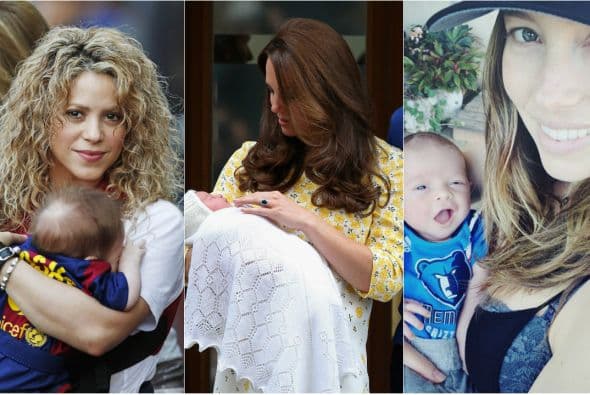 Conoce a las celebridades que en los últimos meses se convirtieron en mamás y reciben este 10 de mayo con un bebé en brazos.