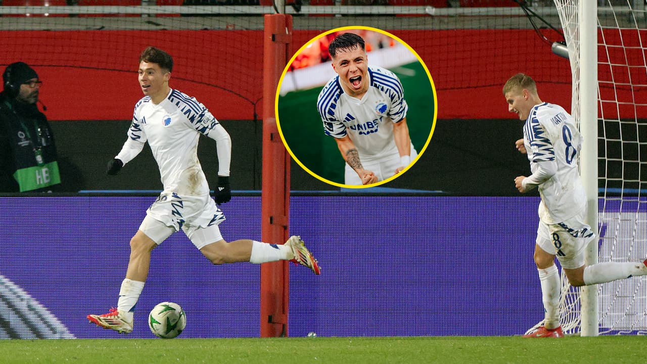 ¡Vaya nivel! Rodrigo Huescas vuelve a brillar en triunfo del Copenhague