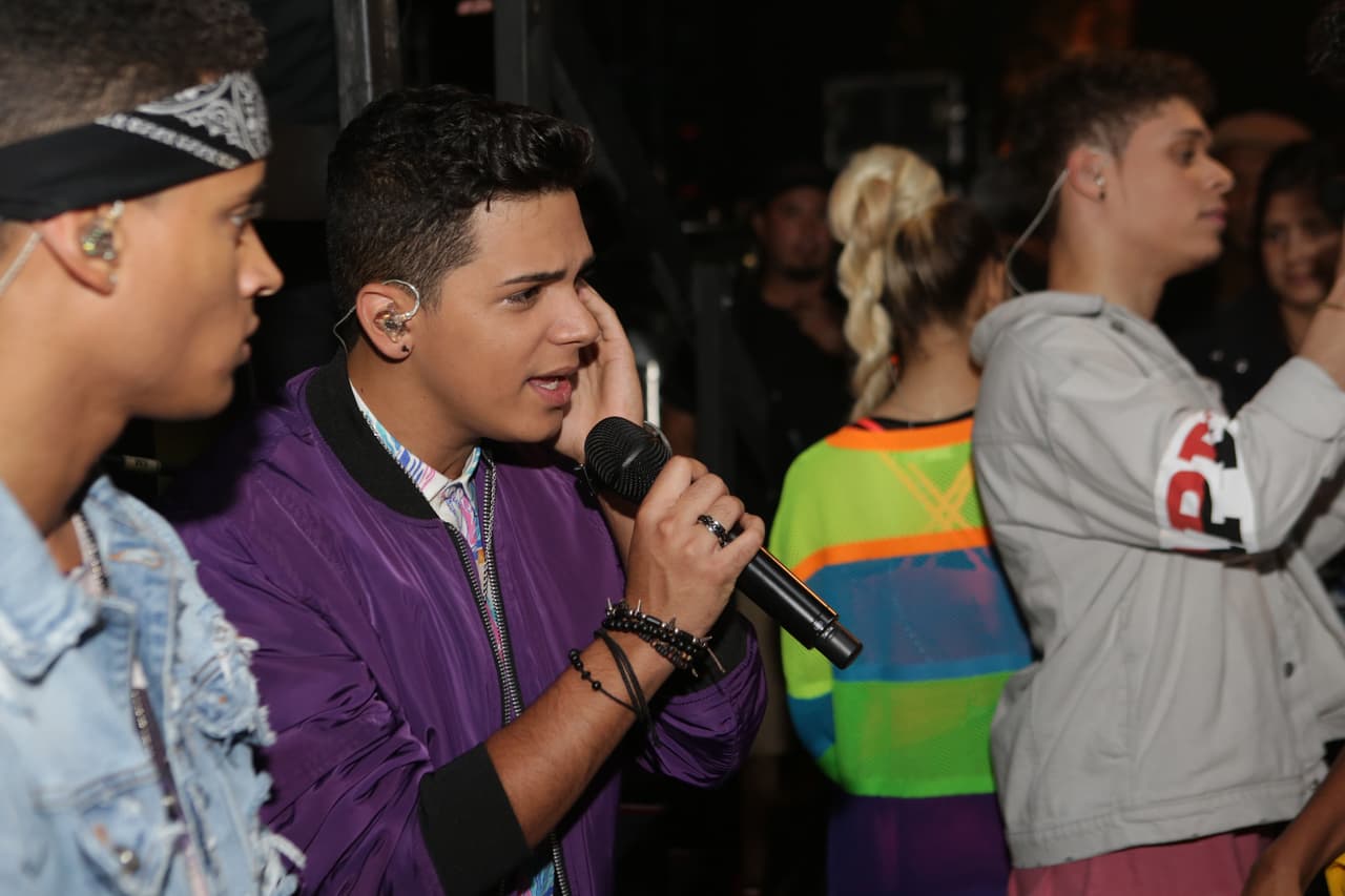 Fabyán Sánchez practicaba mucho su afinación.