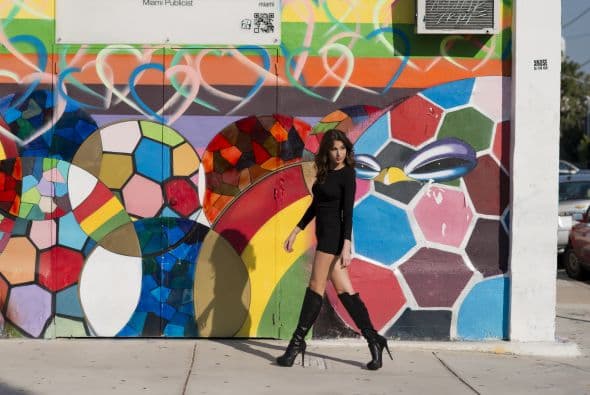 Por algo fue elegida como una de las latinas más hermosas.