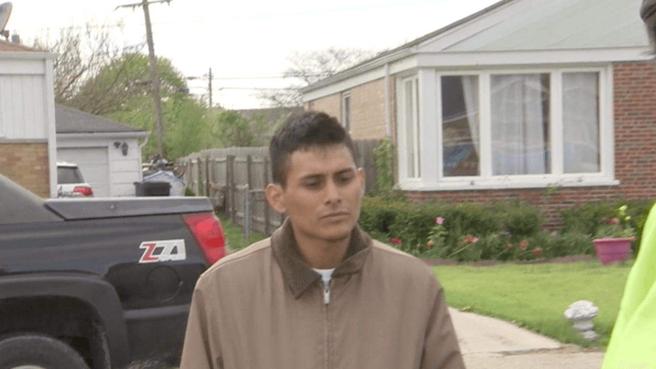 El marido de Marlen formó parte de las personas que fueron a ver qué sucedía en la residencia donde la policía condujo una investigación.