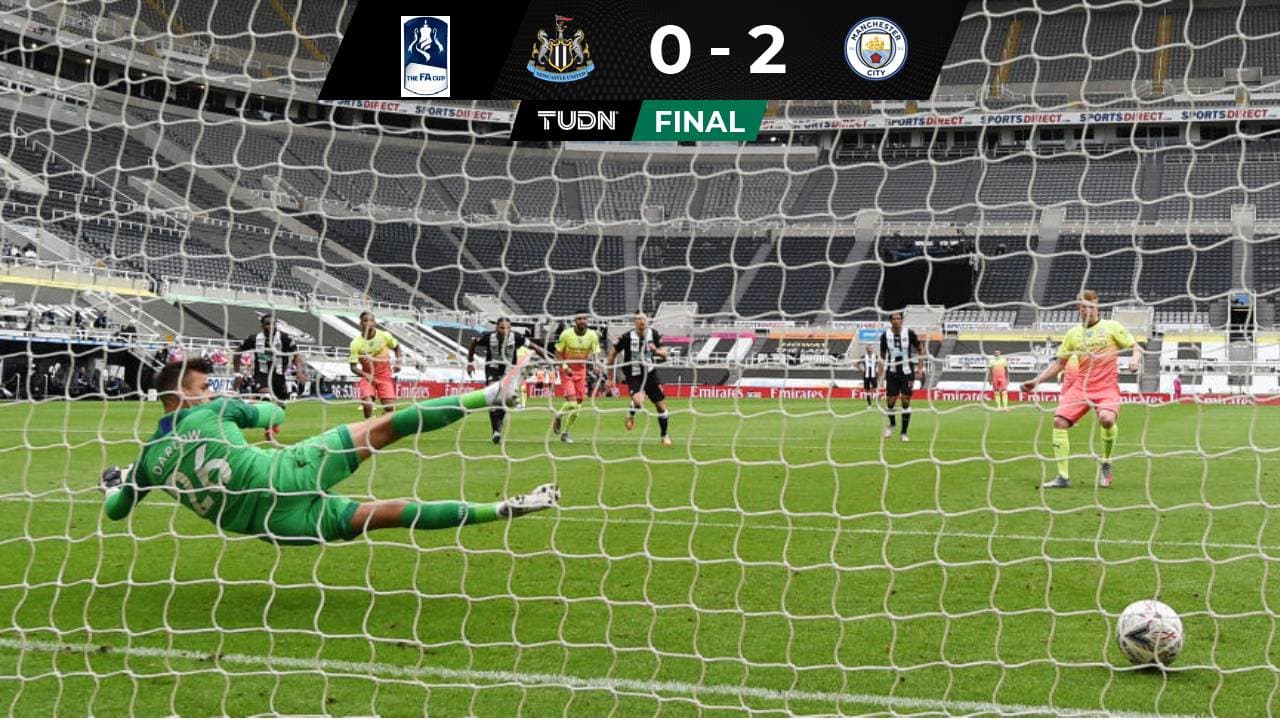 El City superó al Newcastle y está en semifinales de la FA Cup