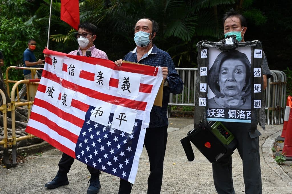 "Serán castigados": China respondió a la visita de Pelosi con el envío de 27 aviones al espacio aéreo de Taiwán
